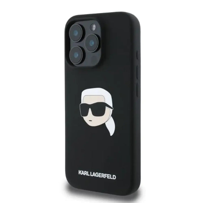 Karl Lagerfeld Силиконов Karl Head Print MagSafe калъф