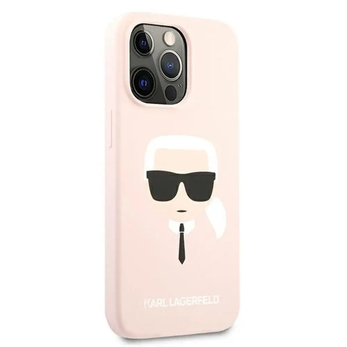 Karl Lagerfeld силиконов калъф Karl`s Head за iPhone 13 Pro