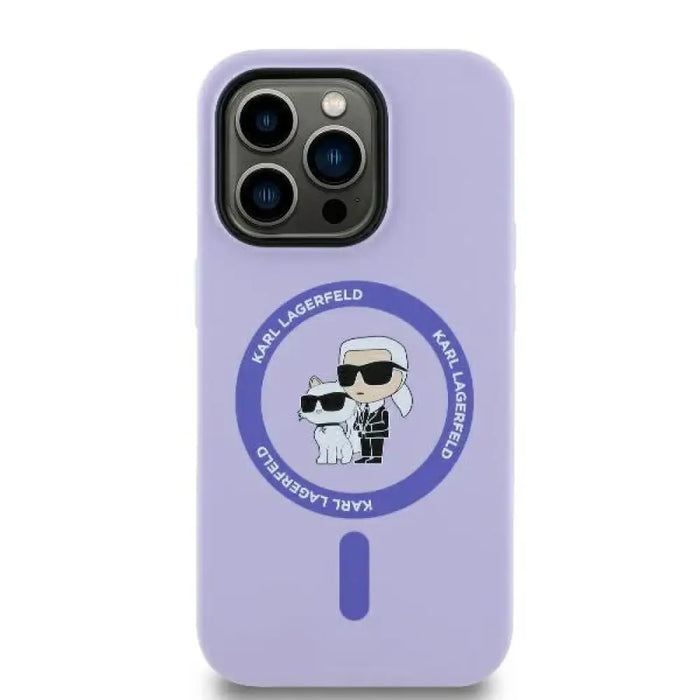 Karl Lagerfeld Силиконов Karl&Choupette Heads Ring MagSafe
