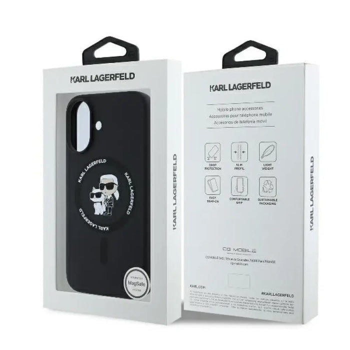 Karl Lagerfeld Силиконов Karl&Choupette Heads Ring MagSafe