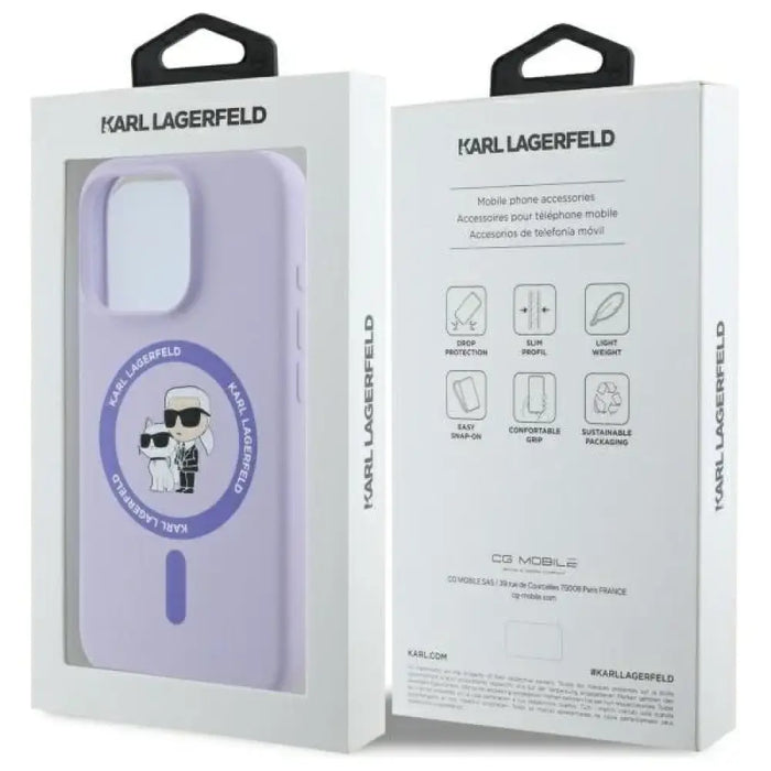 Karl Lagerfeld Силиконов Karl&Choupette Heads Ring MagSafe