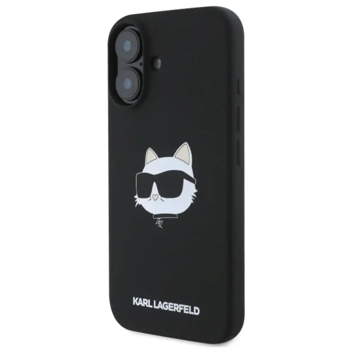 Карл Лагерфелд силиконов калъф Choupette Head Print MagSafe