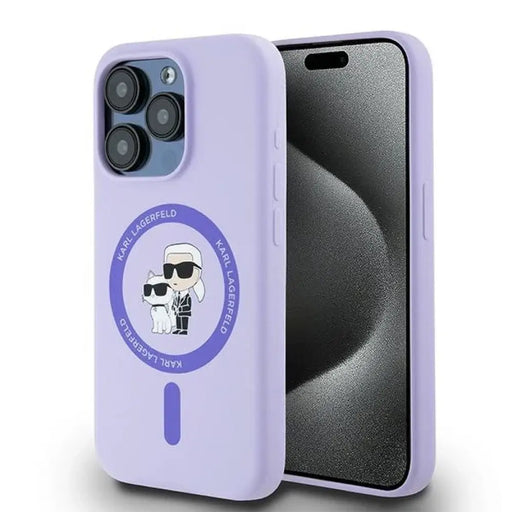 Karl Lagerfeld Силиконов Karl&Choupette Heads Ring MagSafe