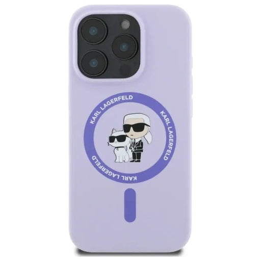 Karl Lagerfeld Силиконов Karl&Choupette Heads Ring MagSafe