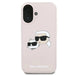 Karl Lagerfeld силиконов кейс Heads Print MagSafe за iPhone