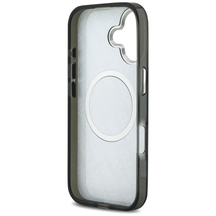 Karl Lagerfeld IML Калъф MagSafe с лого Karl Head за iPhone 17 - черен