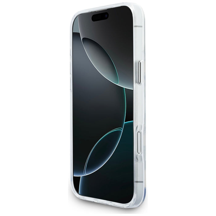 Кейс Karl Lagerfeld IML Peekaboo MagSafe за iPhone 17 Pro Max - прозрачен