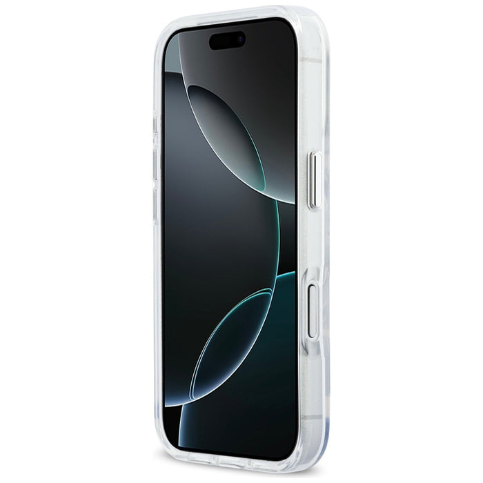 Кейс Karl Lagerfeld IML Peekaboo MagSafe за iPhone 17 Pro - прозрачен