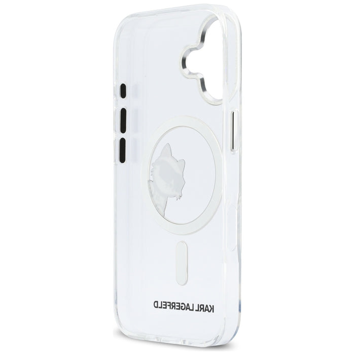 Кейс Karl Lagerfeld IML Peekaboo MagSafe за iPhone 17 - прозрачен
