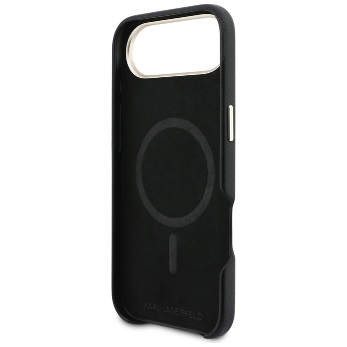 Кейс Karl Lagerfeld с лого на Karl Head за iPhone Air - черен