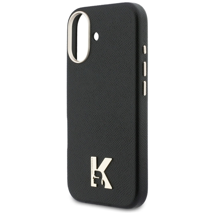 Кейс Karl Lagerfeld с лого на Karl Head за iPhone 17 - черен