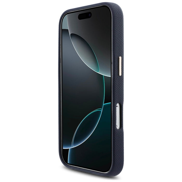 Кейс Karl Lagerfeld с лого на Karl Head за iPhone 17 Pro - син