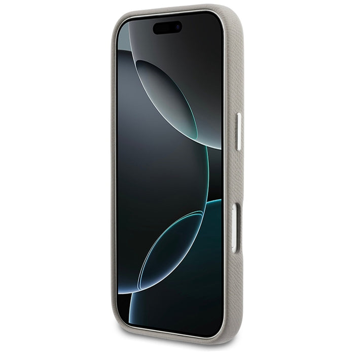 Кейс Karl Lagerfeld с лого на Karl Head за iPhone 17 Pro - сив
