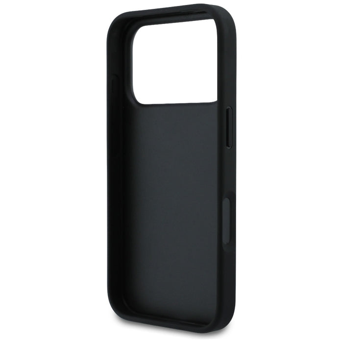 Кейс Karl Lagerfeld с кристали Karl&Choupette за iPhone 17 Pro - черен