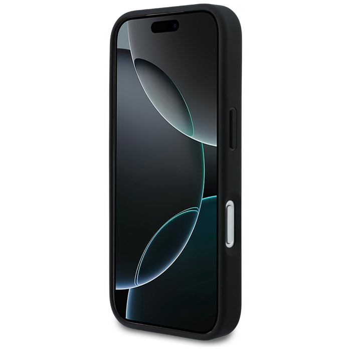 Кейс Karl Lagerfeld с кристали Karl&Choupette за iPhone 17 Pro - черен