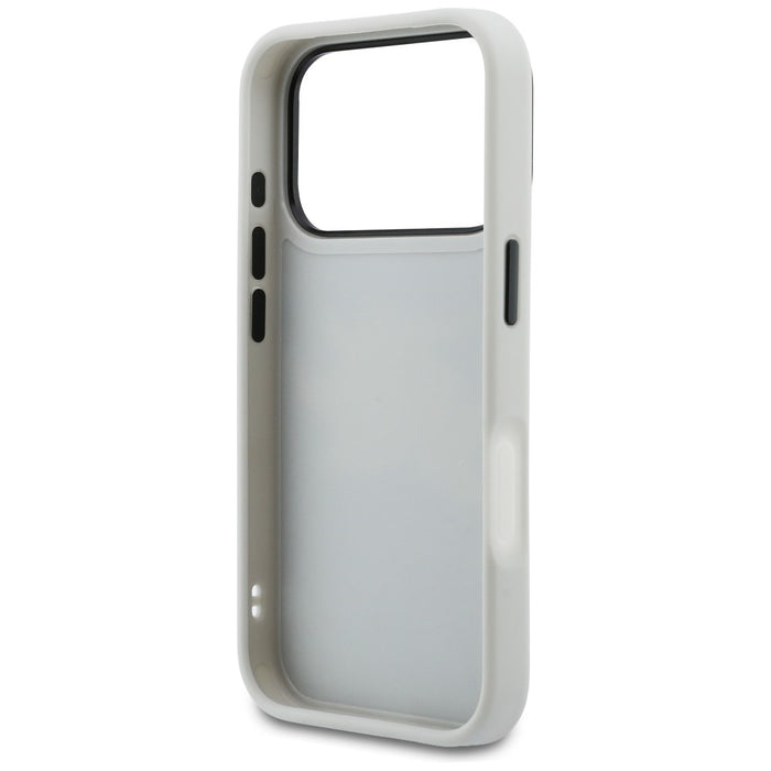 Кейс Karl Lagerfeld IML Glitter KL Diamond Logo за iPhone 17 Pro - сребрист