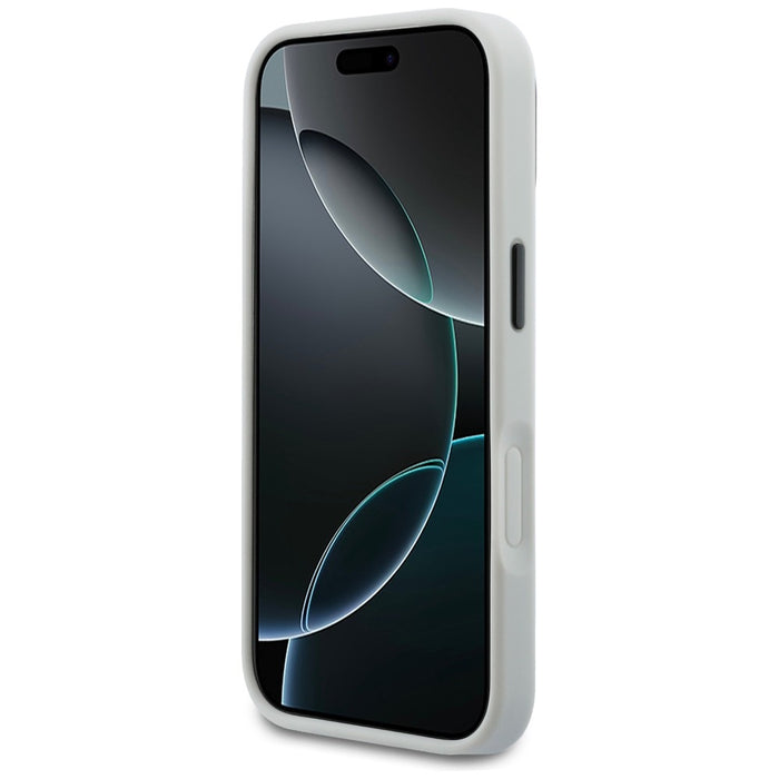 Кейс Karl Lagerfeld IML Glitter KL Diamond Logo за iPhone 17 Pro - сребрист