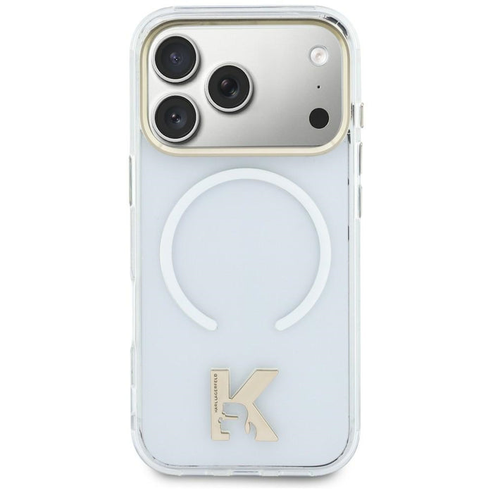 Кейс Karl Lagerfeld IML K Head Logo MagSafe за iPhone Air - прозрачен
