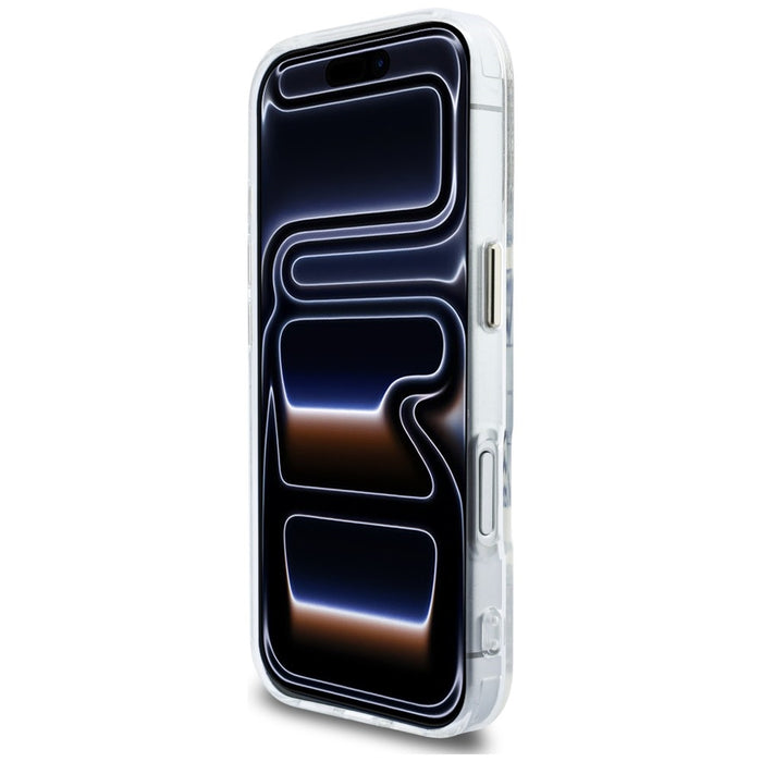 Кейс Karl Lagerfeld IML KL Script Logo MagSafe за iPhone 17 Pro - прозрачен