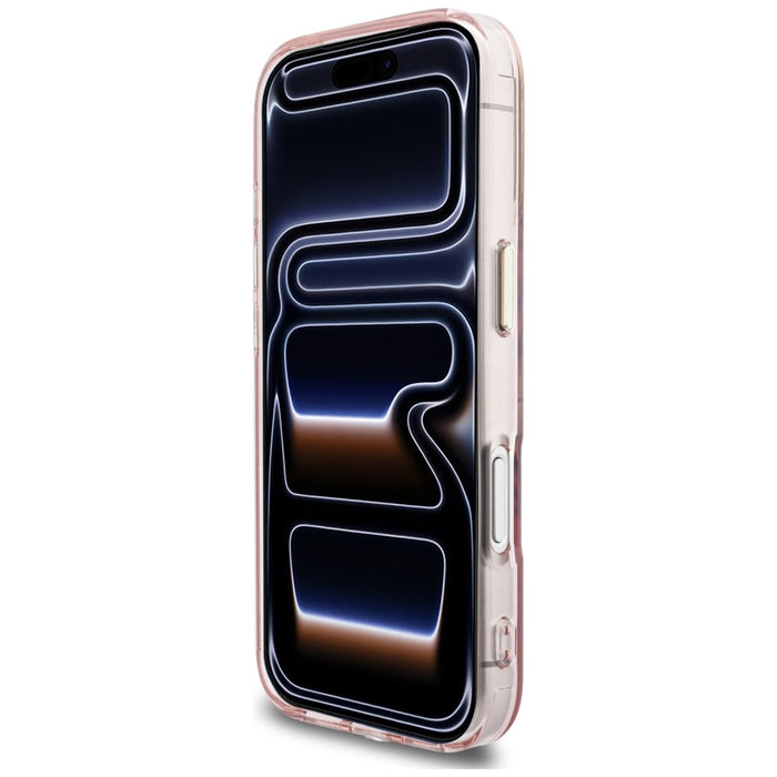 Кейс Karl Lagerfeld IML KL Script Logo MagSafe за iPhone 17 Pro - розов