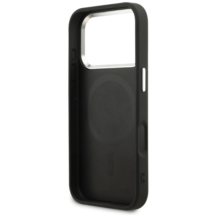 Кейс Karl Lagerfeld K Head Point Logo MagSafe за iPhone 17 Pro Max - черен