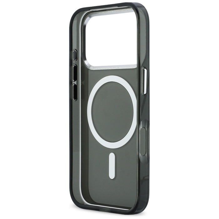 Калъф Karl Lagerfeld Karl & Choupette Back MagSafe за iPhone 17 Pro Max - черен