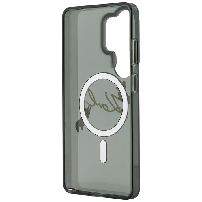 Калъф Karl Lagerfeld IML KC Script MagSafe за Samsung Galaxy S26 Ultra - черен