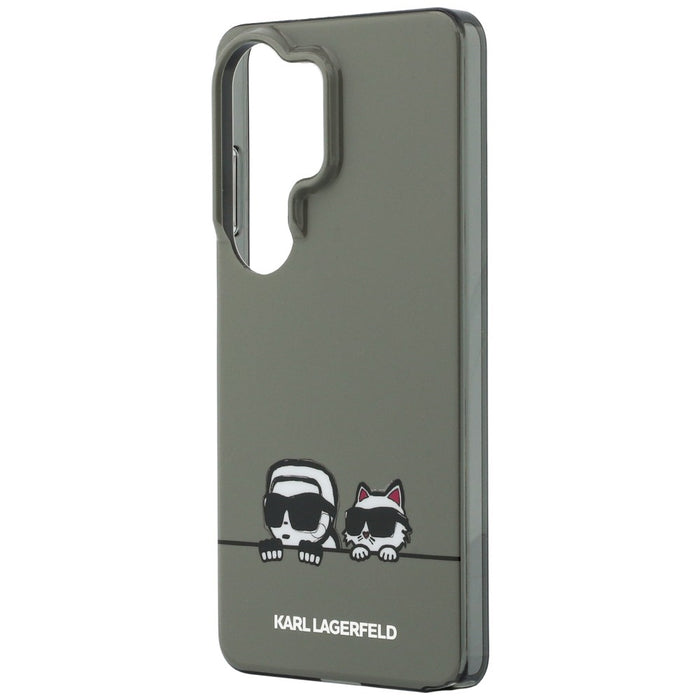 Кейс Karl Lagerfeld IML Peekaboo Karl&Choupette MagSafe за Samsung Galaxy S26 Ultra - черен