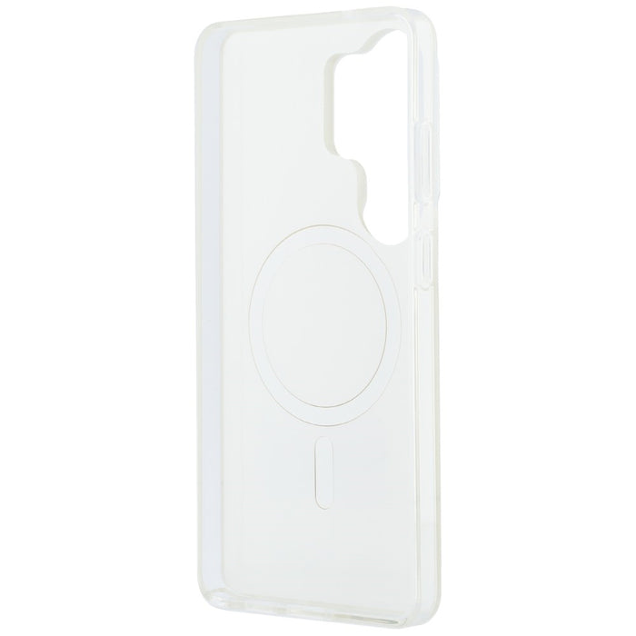 Кейс Karl Lagerfeld IML Peekaboo Karl&Choupette MagSafe за Samsung Galaxy S26 Ultra - прозрачен