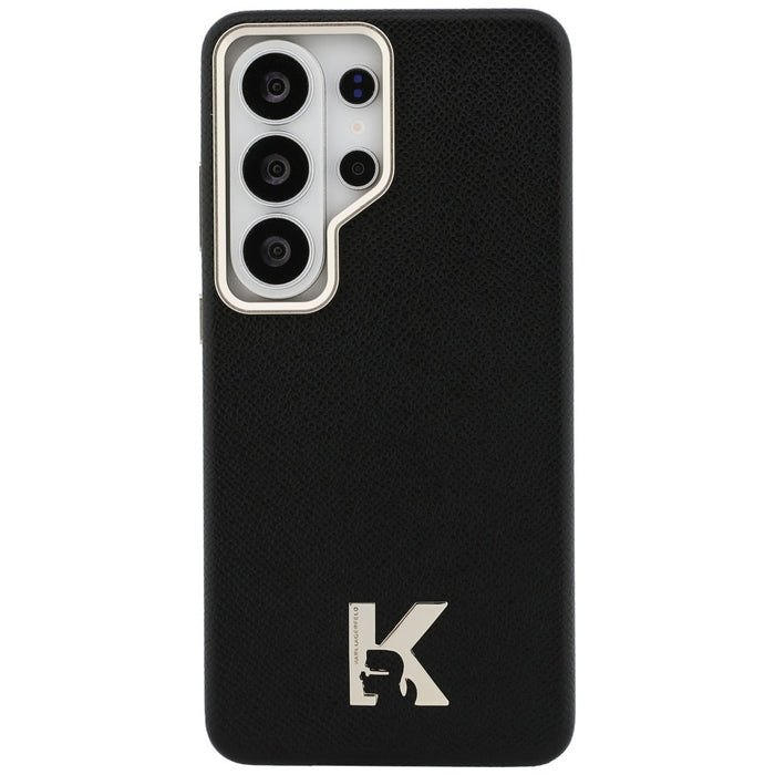 Калъф Karl Lagerfeld K Metal Logo MagSafe за Samsung Galaxy S26 Ultra - черен