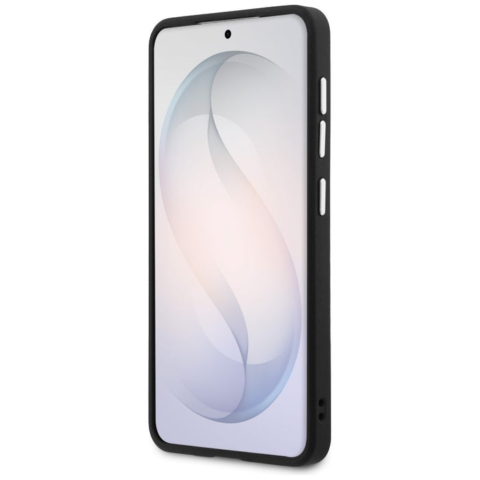 Перфориран калъф Karl Lagerfeld KL MagSafe за Samsung Galaxy S26 - черен