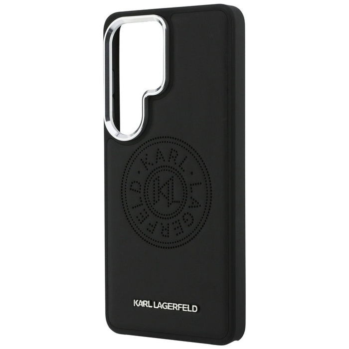 Перфориран калъф Karl Lagerfeld KL MagSafe за Samsung Galaxy S26 Ultra - черен