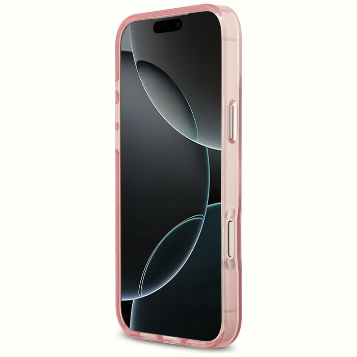 Кейс Karl Lagerfeld IML Choupette Sketch Logo MagSafe за iPhone 17 Pro Max - розов