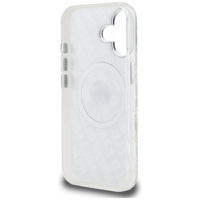 Кейс Karl Lagerfeld IML Karl Head Logo MagSafe за iPhone 16 - сив