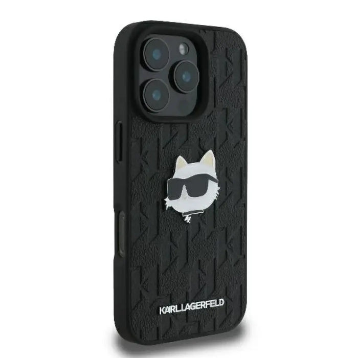 Карл Лагерфелд монограм Choupette Head Pin iPhone 16 Pro