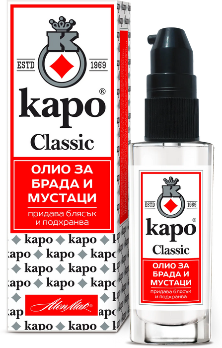 Олио за брада и мустаци Classic, 30 ml