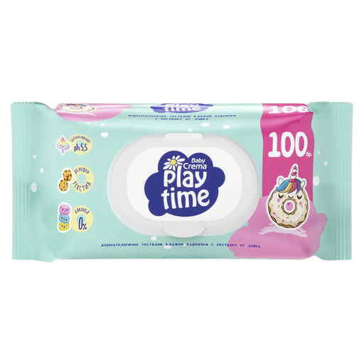 КЪРПИЧКИ PLAY TIME 100 БР BABY CREMA