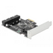 Карта Delock PCI Express x1 към USB 3.0 Pin Header