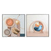 Картина DKD Home Decor Алуминий Дървен MDF 80 x 3 x 80 cm