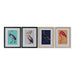 Картина DKD Home Decor полистирен 35 x 2 x 45 cm Птици (4