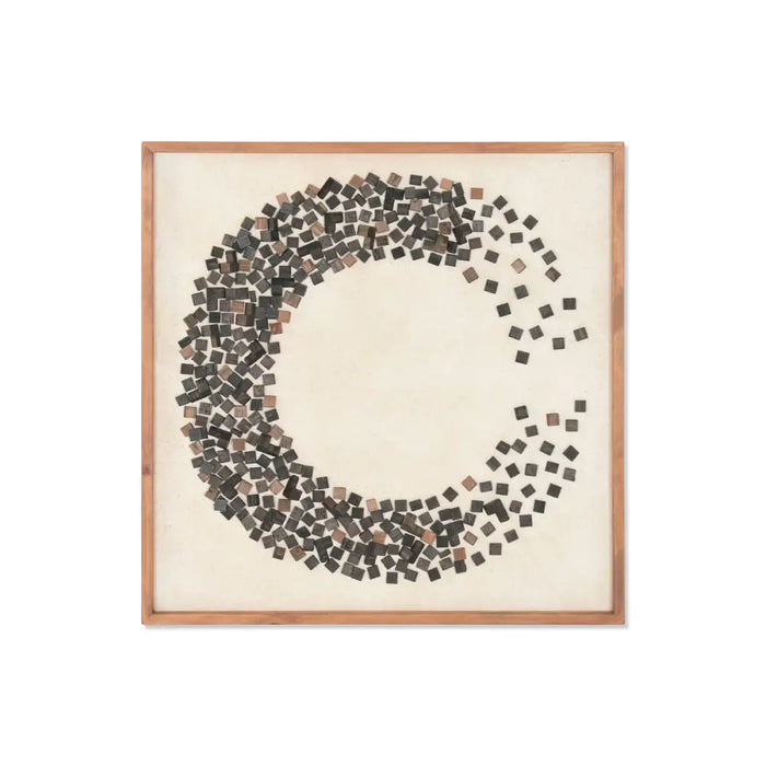 Картина Home ESPRIT Бор Рециклирано дърво 82,5 X 4 X 82,5 CM