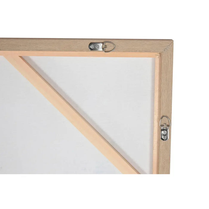 Картина Home ESPRIT Бял Черен Абстрактен Град 100 x 4 x 140