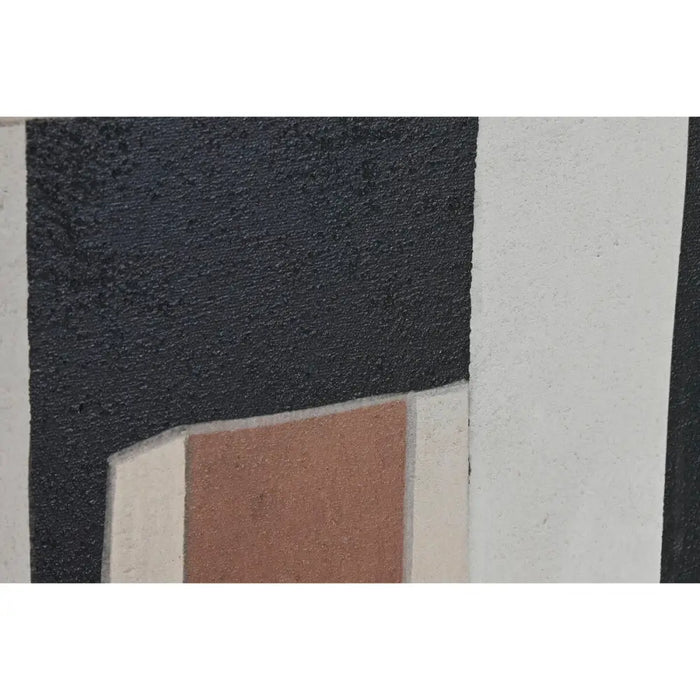 Картина Home ESPRIT Бял Черен Абстрактен Град 100 x 4 x 140