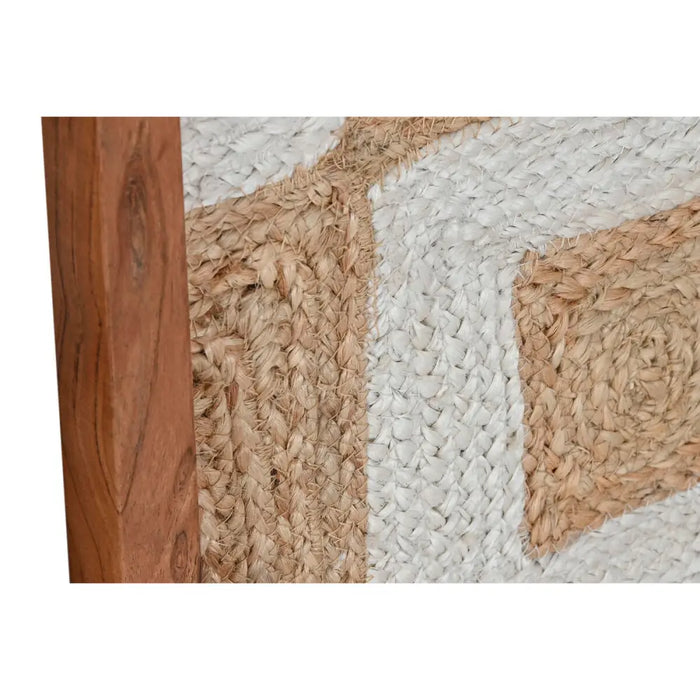 Картина Home ESPRIT Бял Естествен Геометричен Boho 40 x 3 x