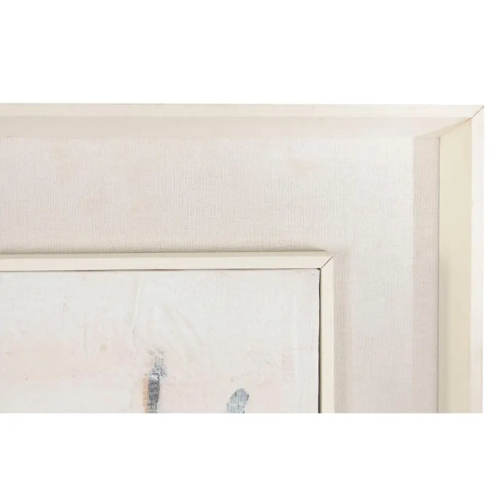 Картина Home ESPRIT Син Бял Абстрактен Град 114 X 6 X 143,5
