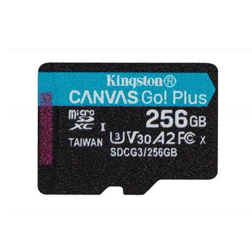 Карта памет Kingston Canvas Go Plus microSD 256GB