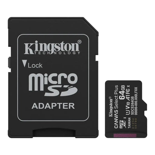 Карта памет Kingston Canvas Select Plus microSDXC 64GB