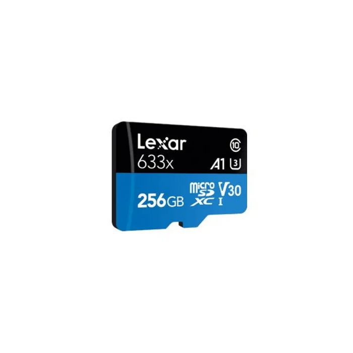 КАРТА ПАМЕТ micro SDXC 256GB Cl10 100/45MB/s A1 V30 U3 LEXAR