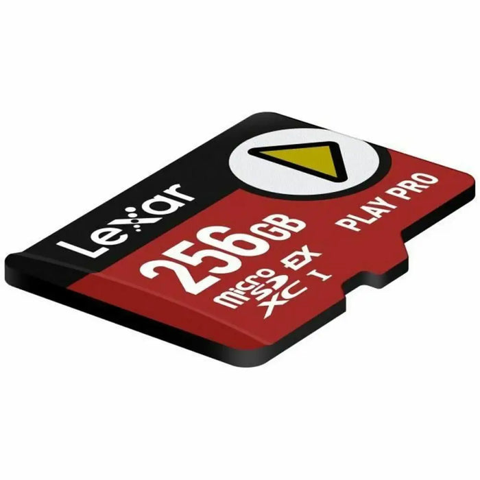 Kарта памет Micro SDXC Lexar LMSXPS0256G-BNNNG Черен Червен