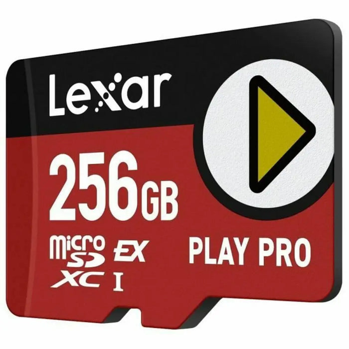 Kарта памет Micro SDXC Lexar LMSXPS0256G-BNNNG Черен Червен